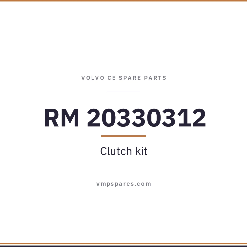 RM 20330312 – Clutch kit