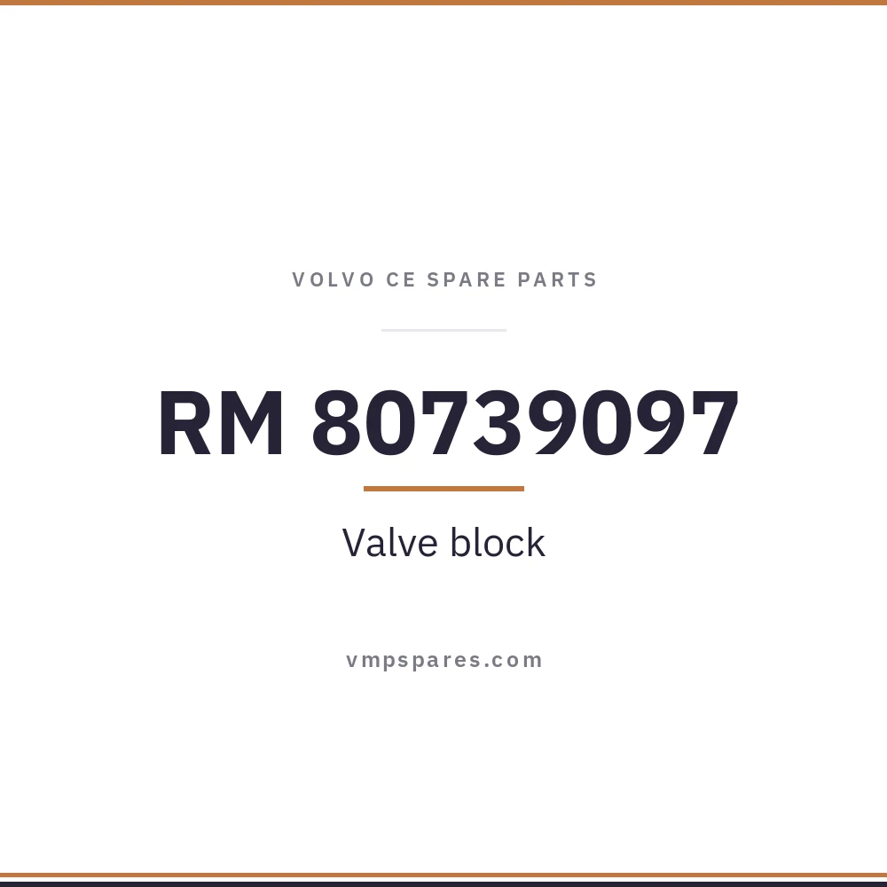 RM 80739097 – Valve block