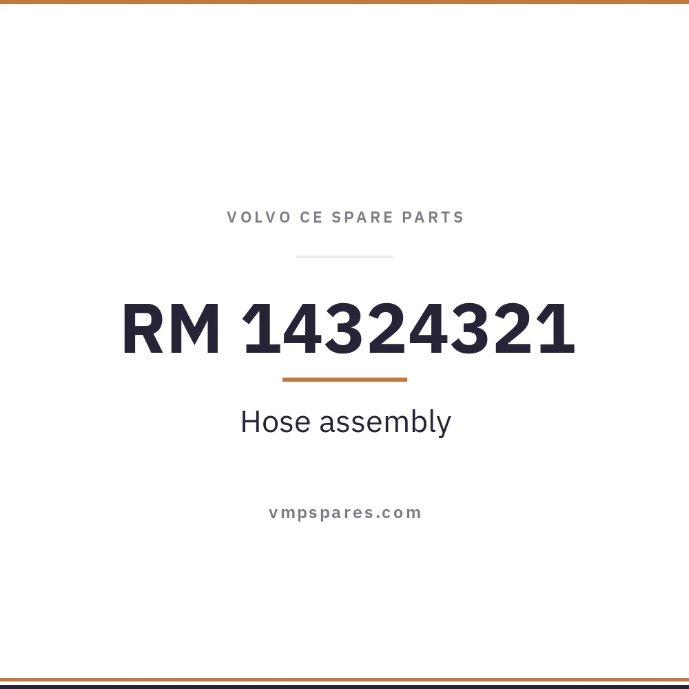 RM 14324321 – Hose assembly