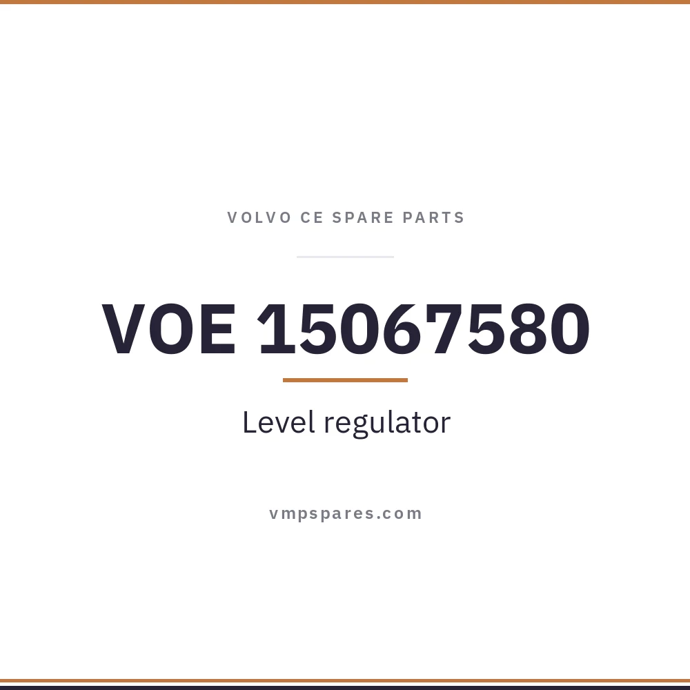 VOE 15067580 – Level regulator