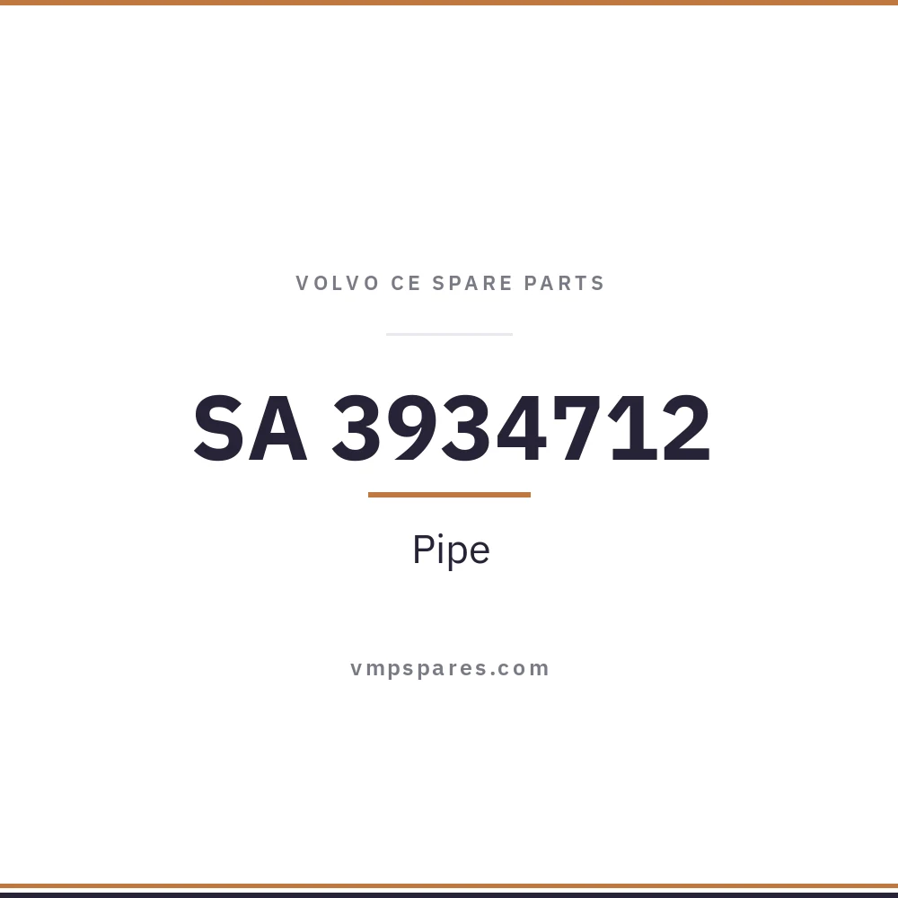 SA 3934712 – Pipe