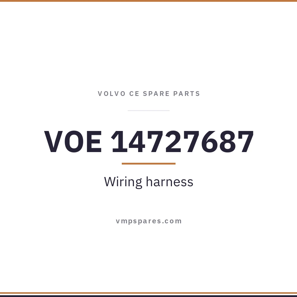 VOE 14727687 – Wiring harness