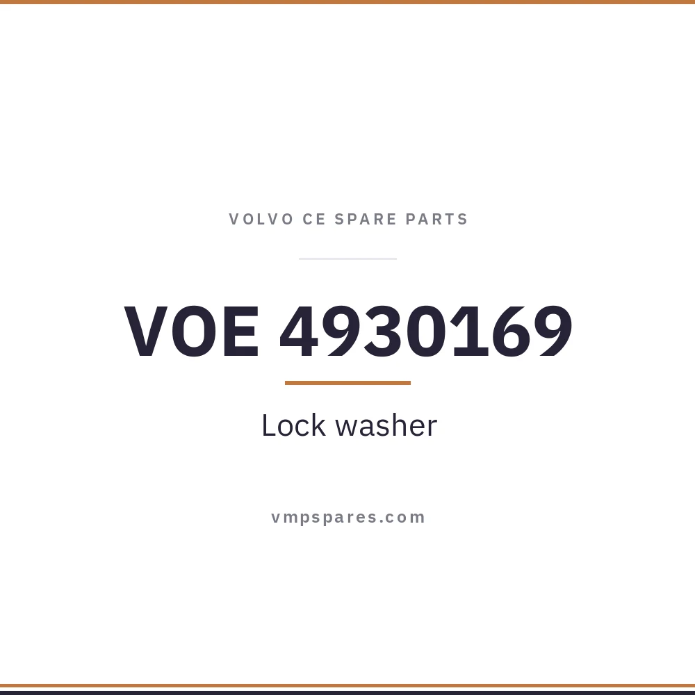 VOE 4930169 – Lock washer