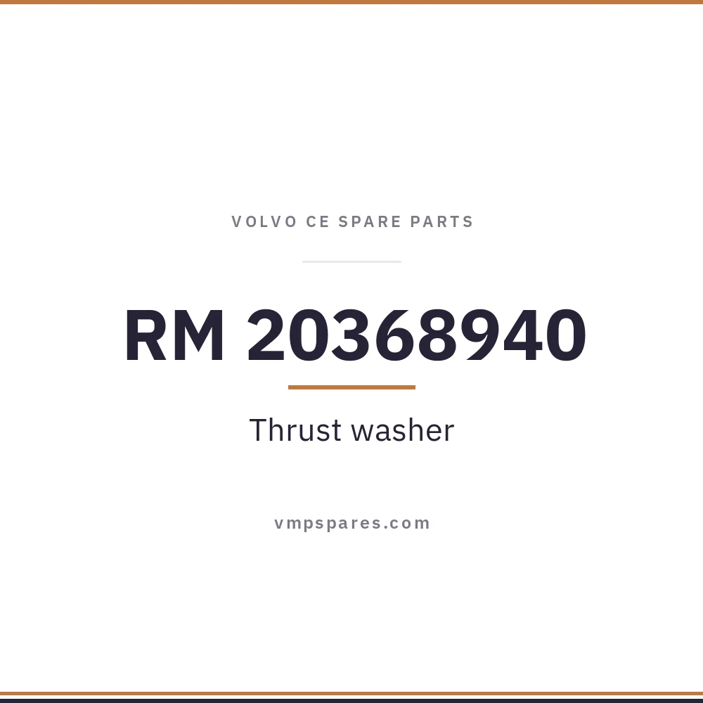 RM 20368940 – Thrust washer