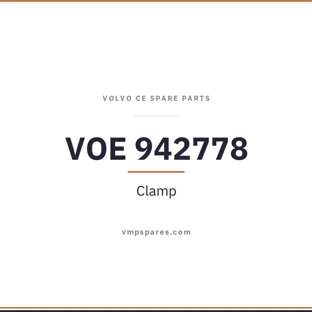 VOE 942778 – Clamp