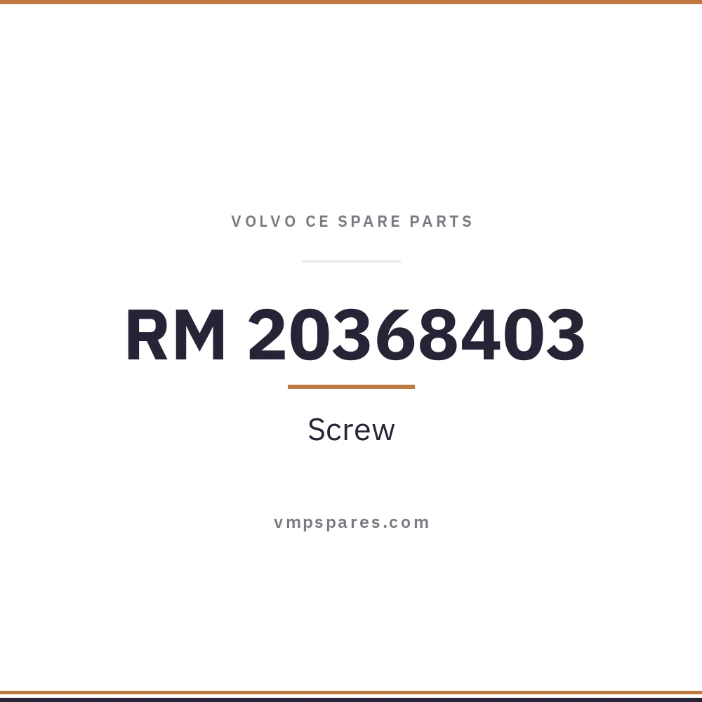 RM 20368403 – Screw