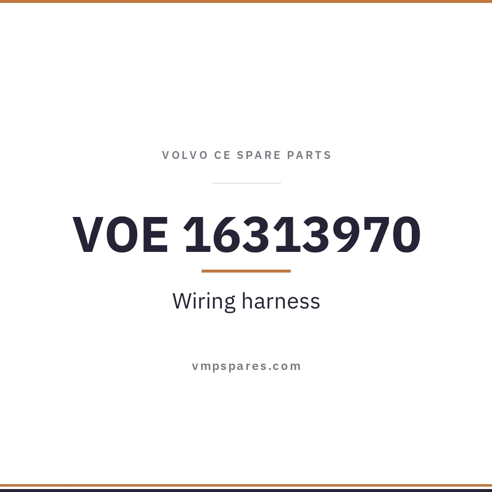VOE 16313970 – Wiring harness