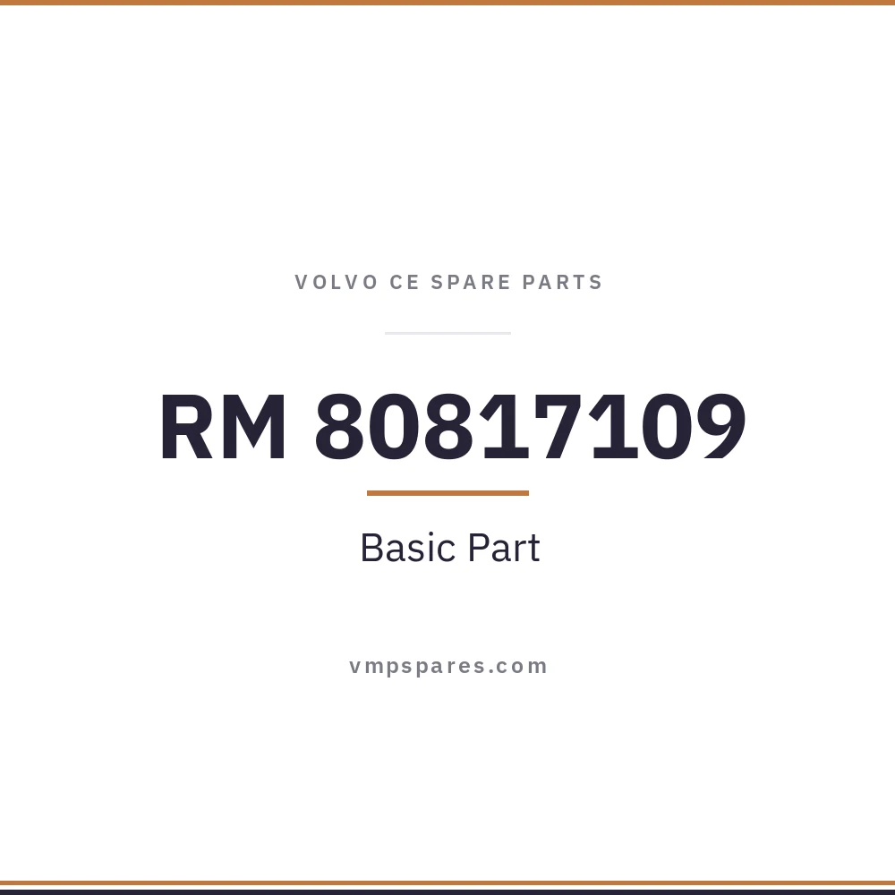 RM 80817109 – Basic Part