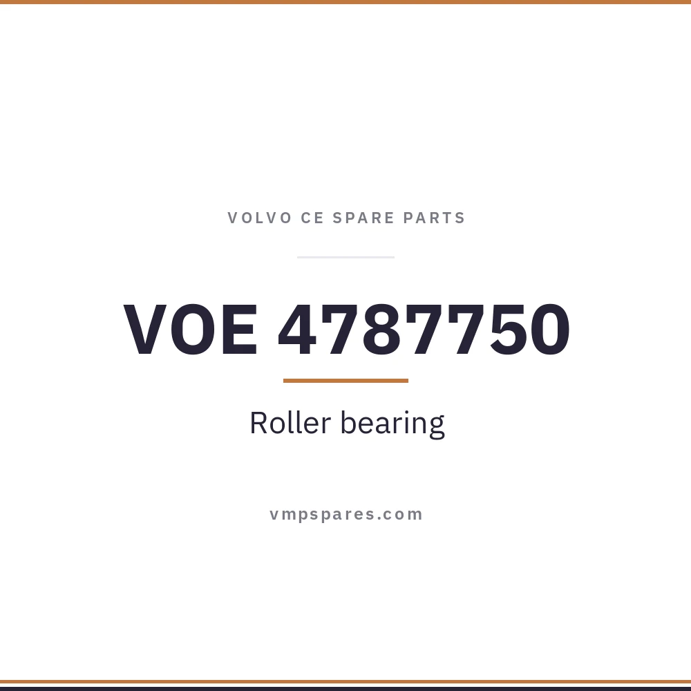 VOE 4787750 – Roller bearing