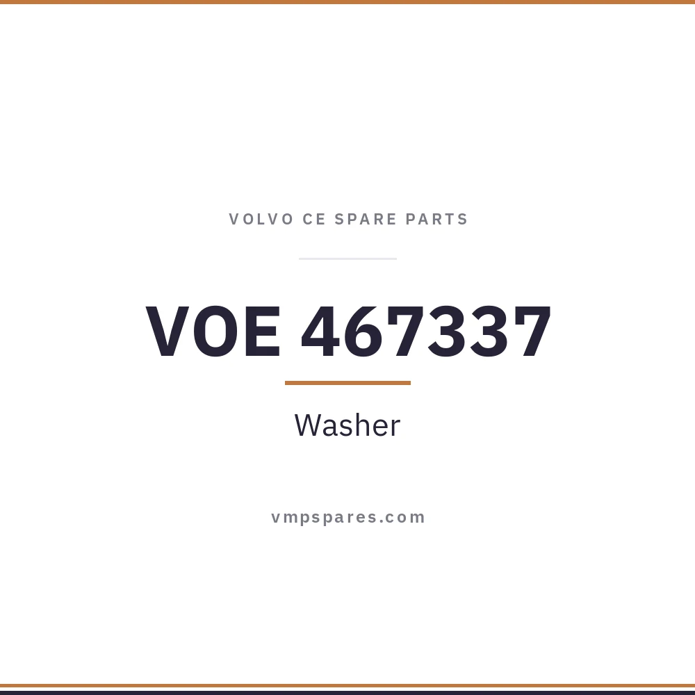 VOE 467337 – Washer
