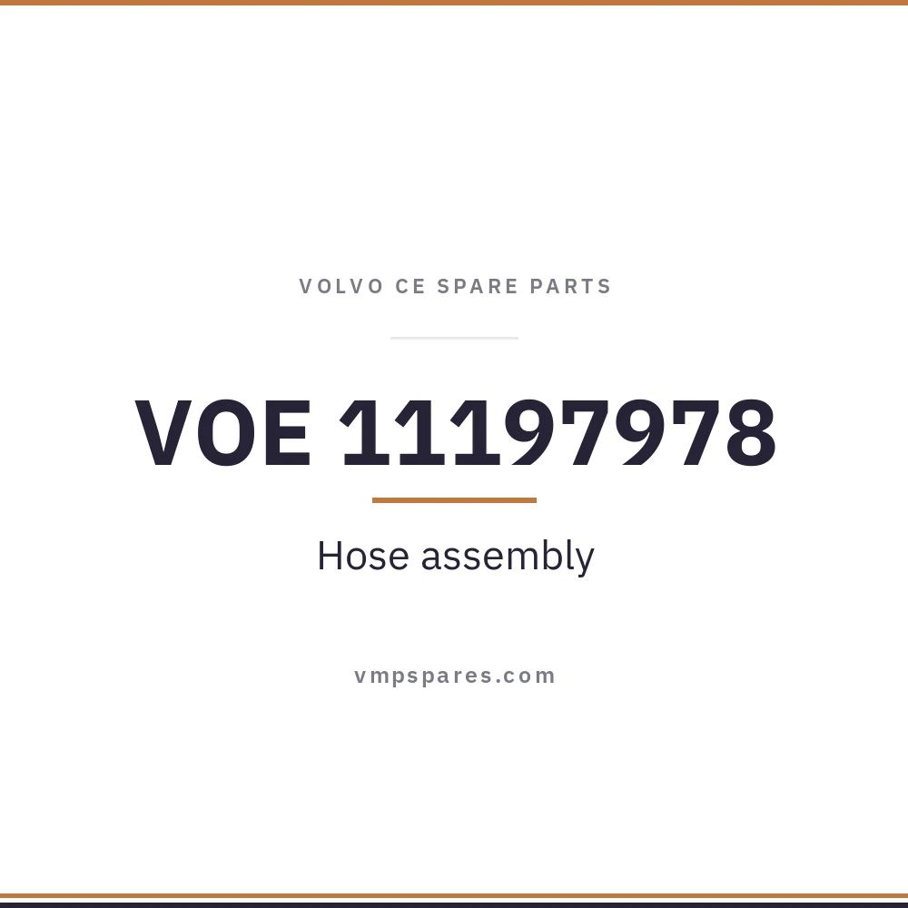 VOE 11197978 – Hose assembly