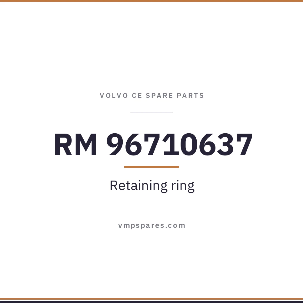 RM 96710637 – Retaining ring
