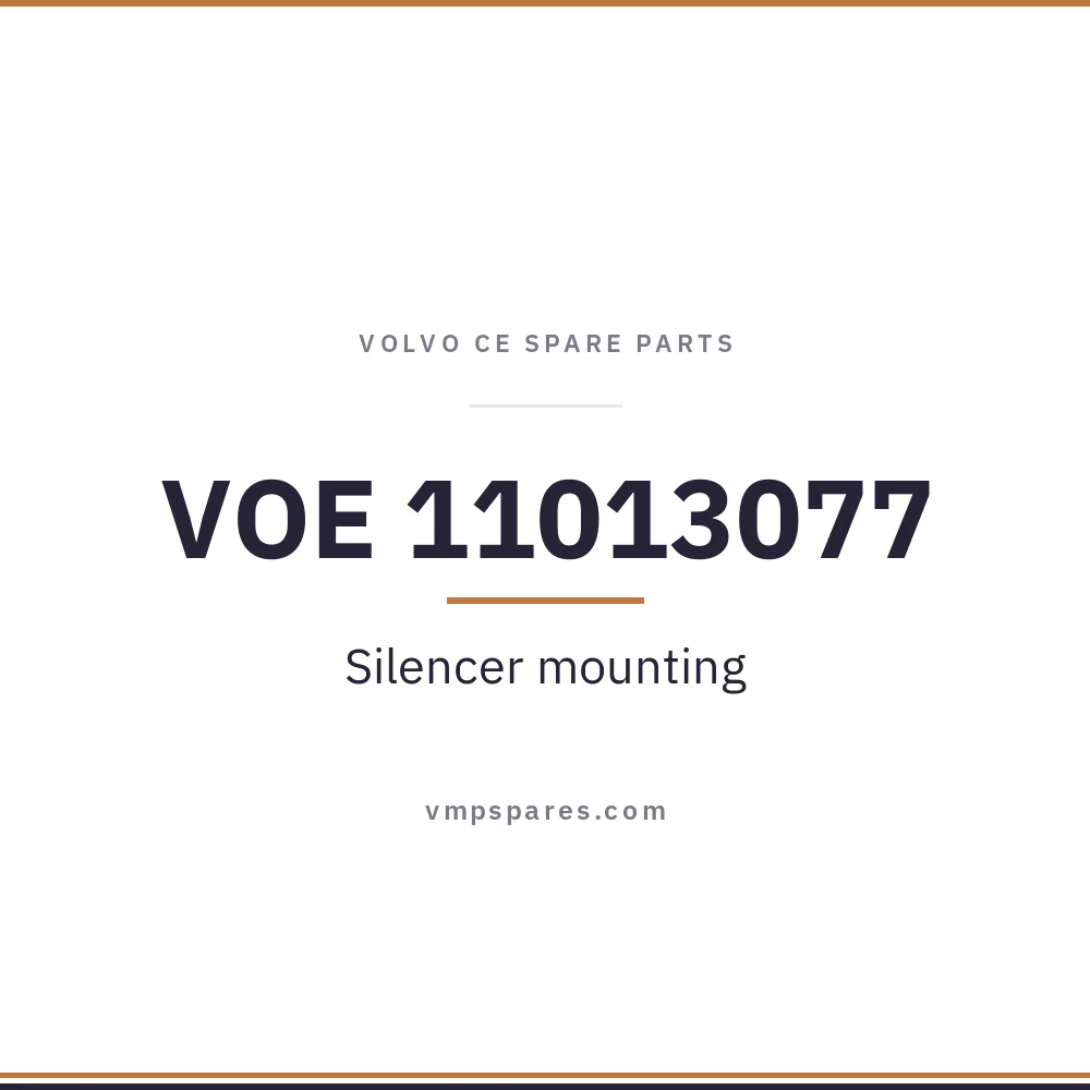 VOE 11013077 – Silencer mounting