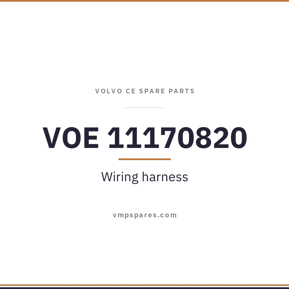 VOE 11170820 – Wiring harness