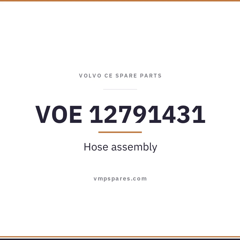 VOE 12791431 – Hose assembly