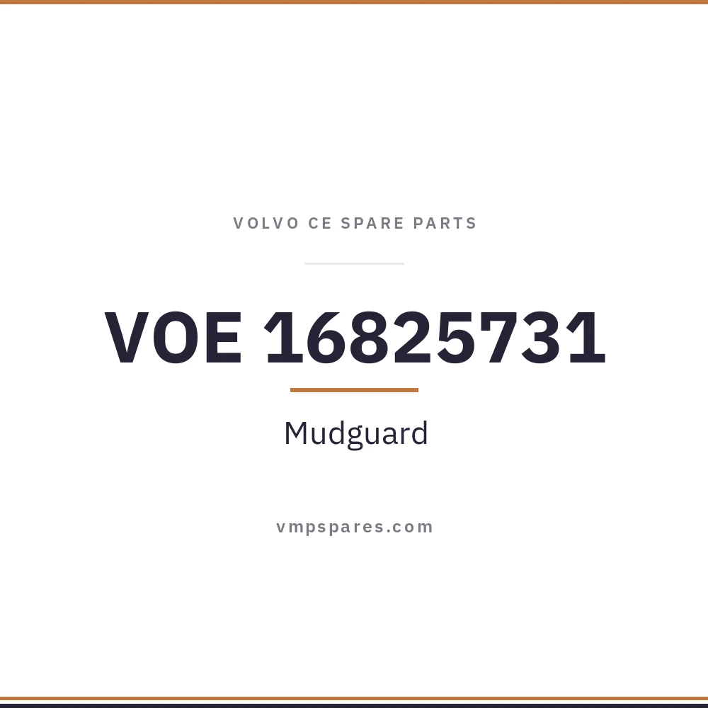 VOE 16825731 – Mudguard