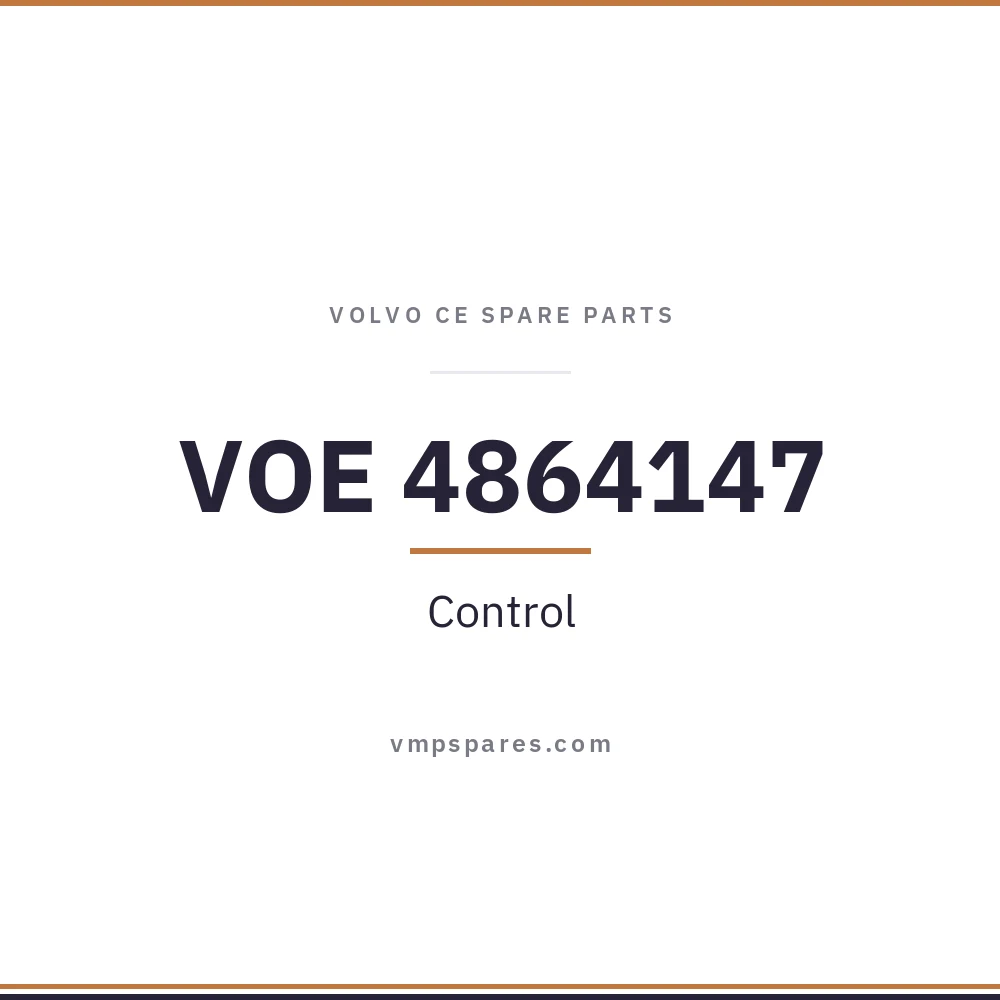 VOE 4864147 – Control