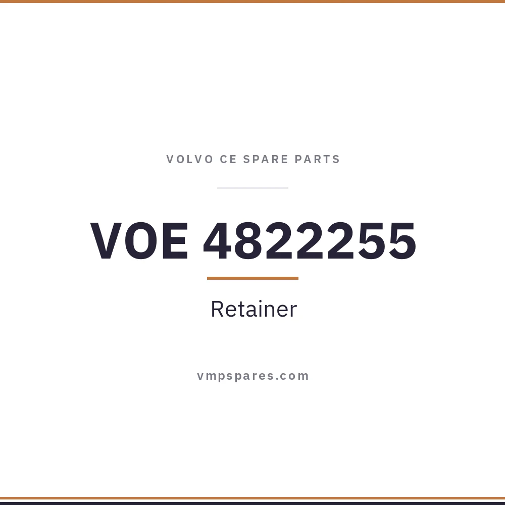 VOE 4822255 – Retainer