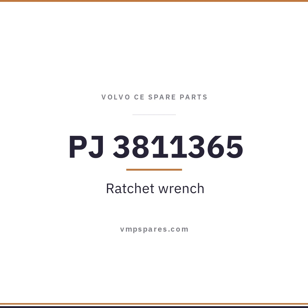 PJ 3811365 – Ratchet wrench