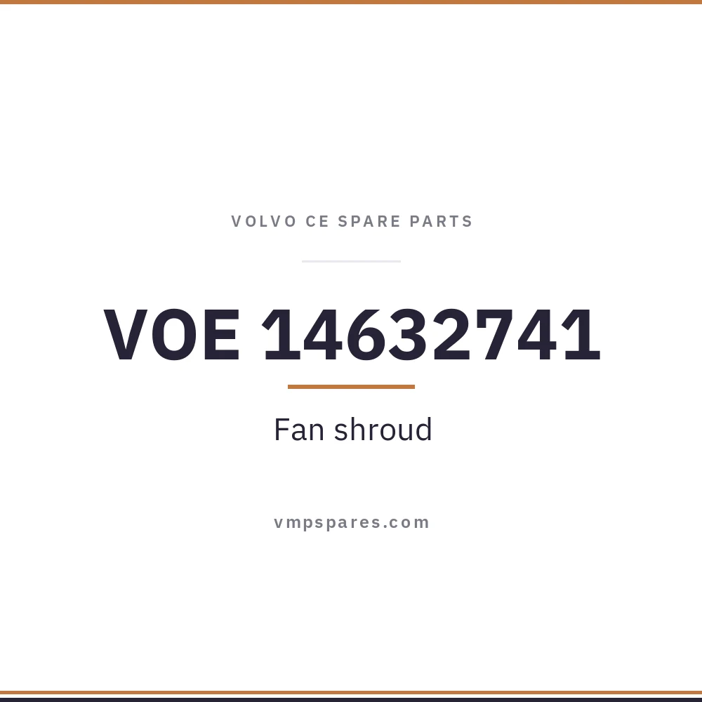 VOE 14632741 – Fan shroud