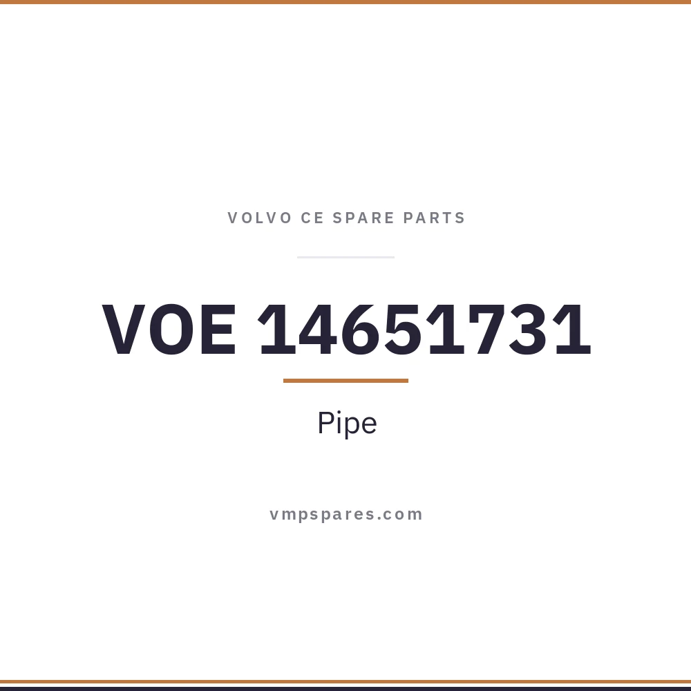 VOE 14651731 – Pipe