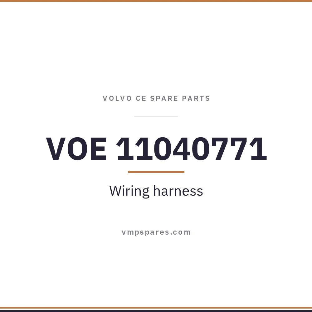 VOE 11040771 – Wiring harness