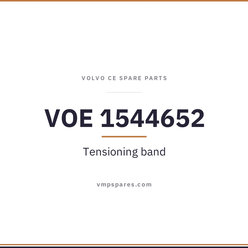 VOE 1544652 – Tensioning band