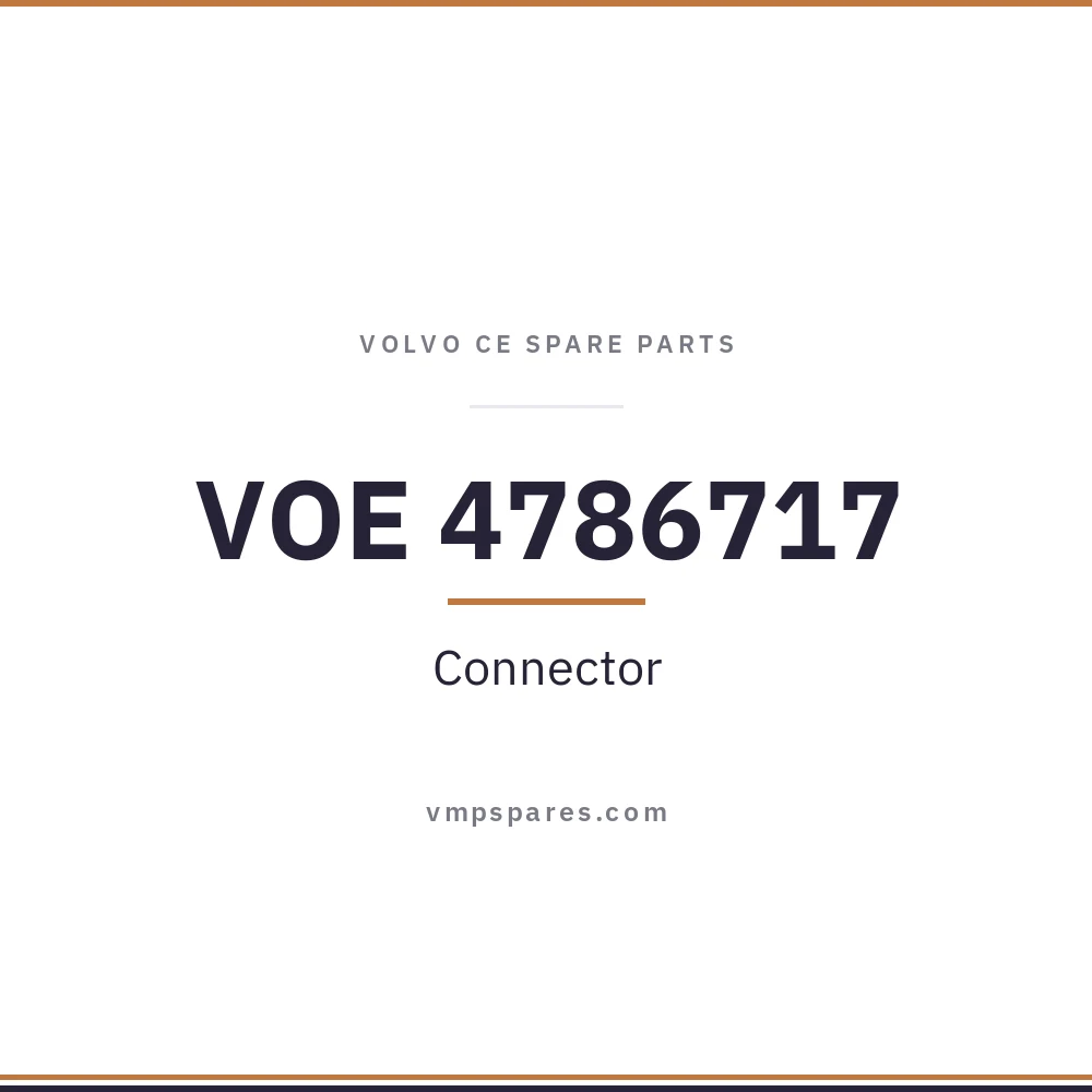 VOE 4786717 – Connector