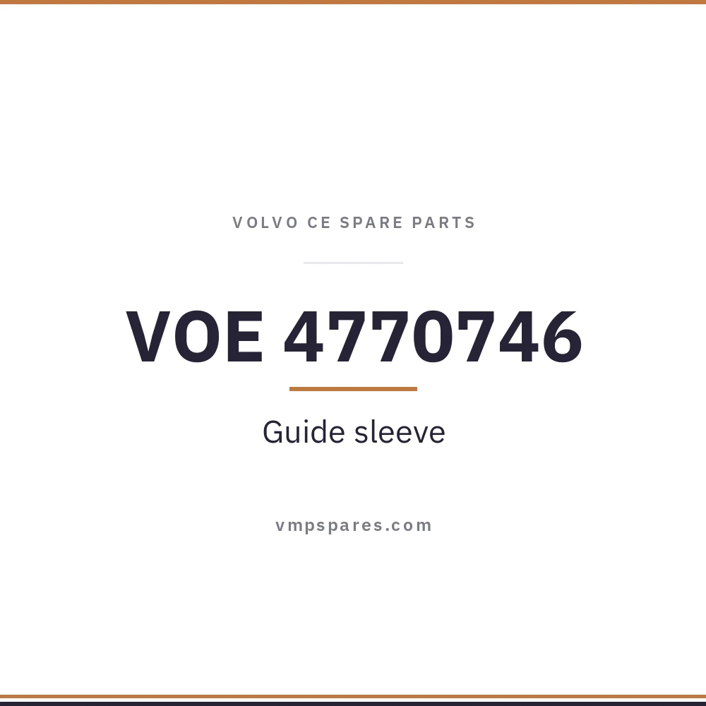 VOE 4770746 – Guide sleeve