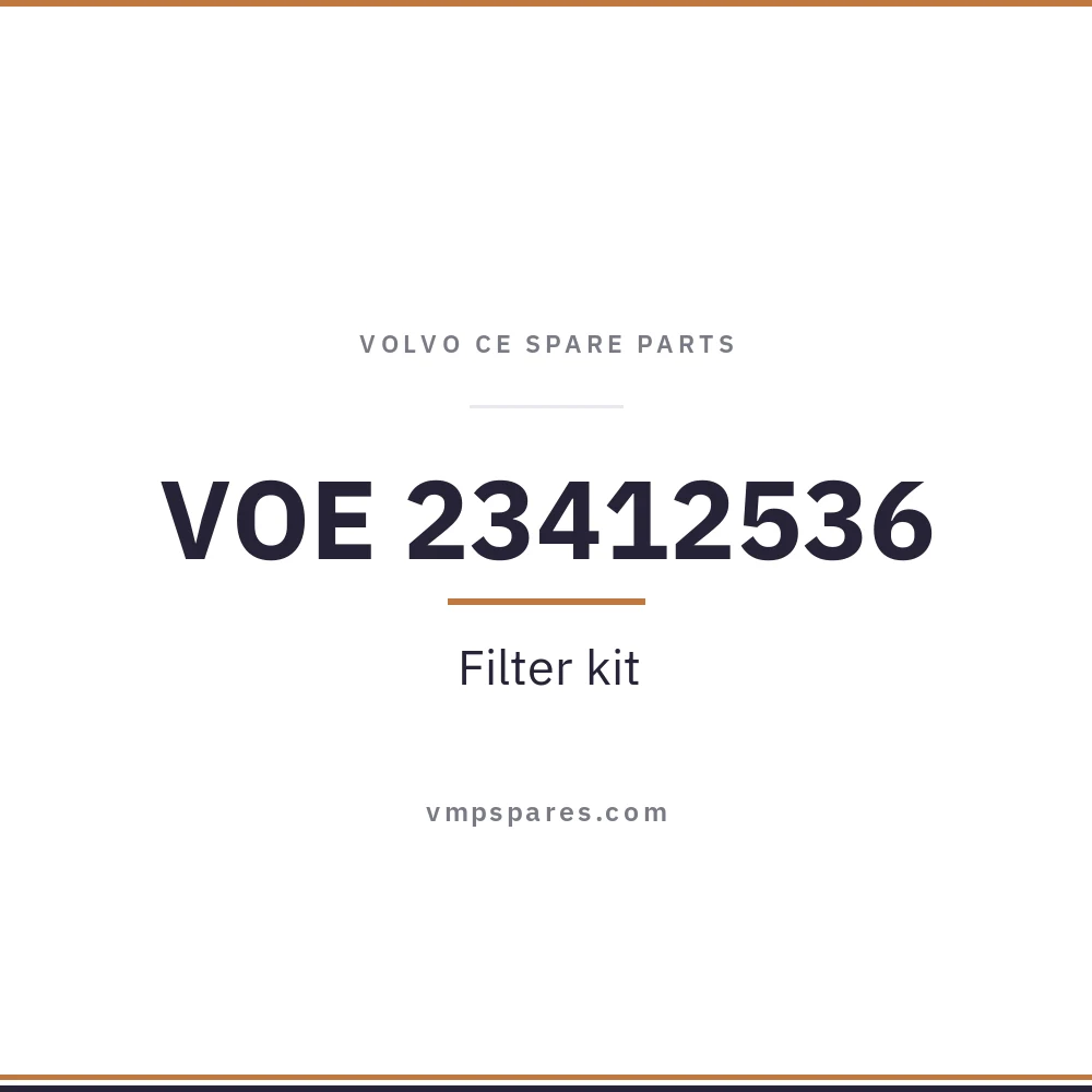 VOE 23412536 – Filter kit