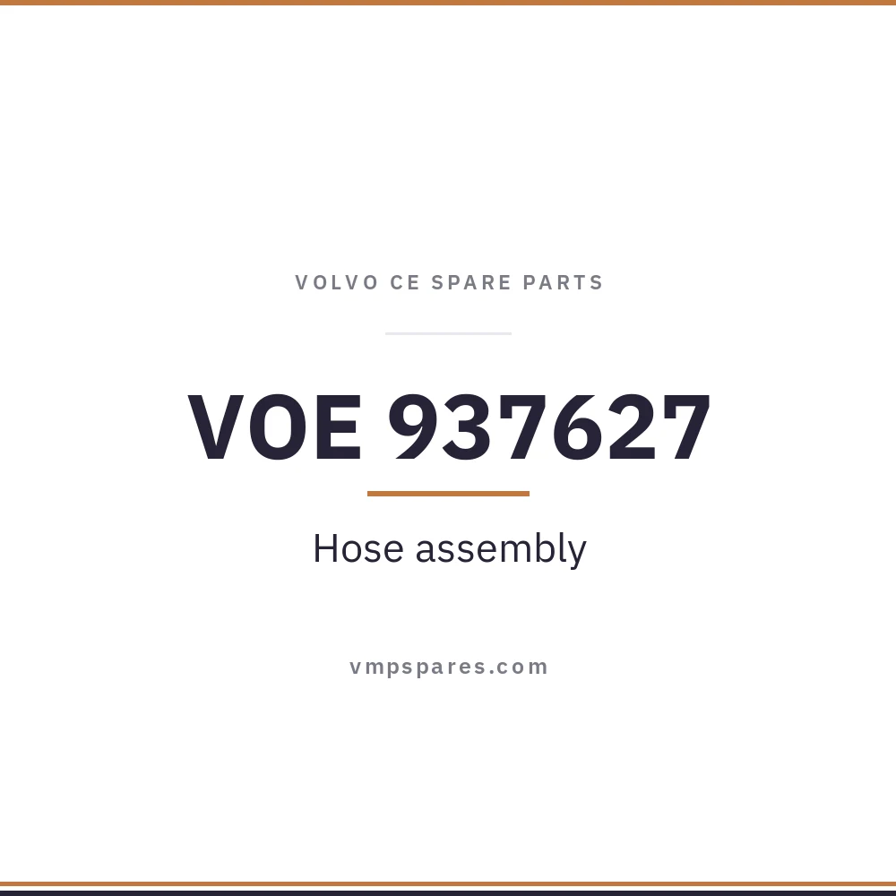 VOE 937627 – Hose assembly