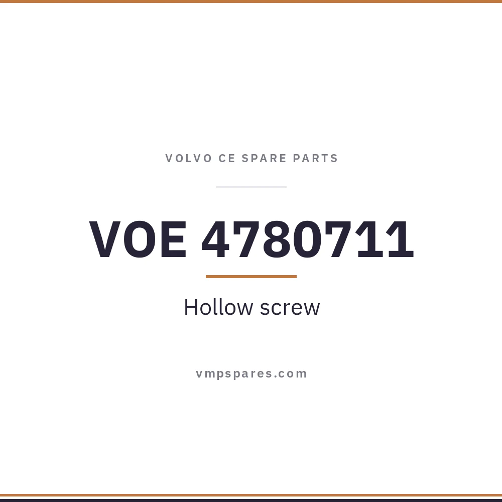 VOE 4780711 – Hollow screw