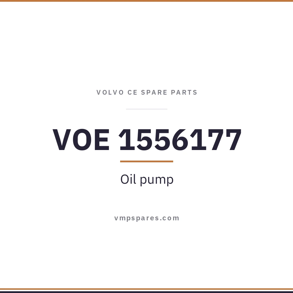 VOE 1556177 – Oil pump