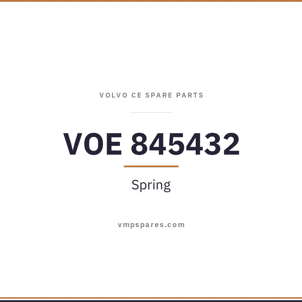 VOE 845432 – Spring