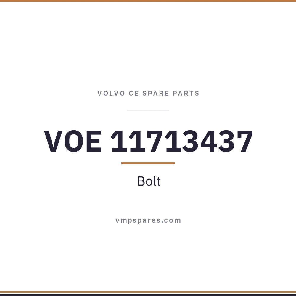 VOE 11713437 – Bolt