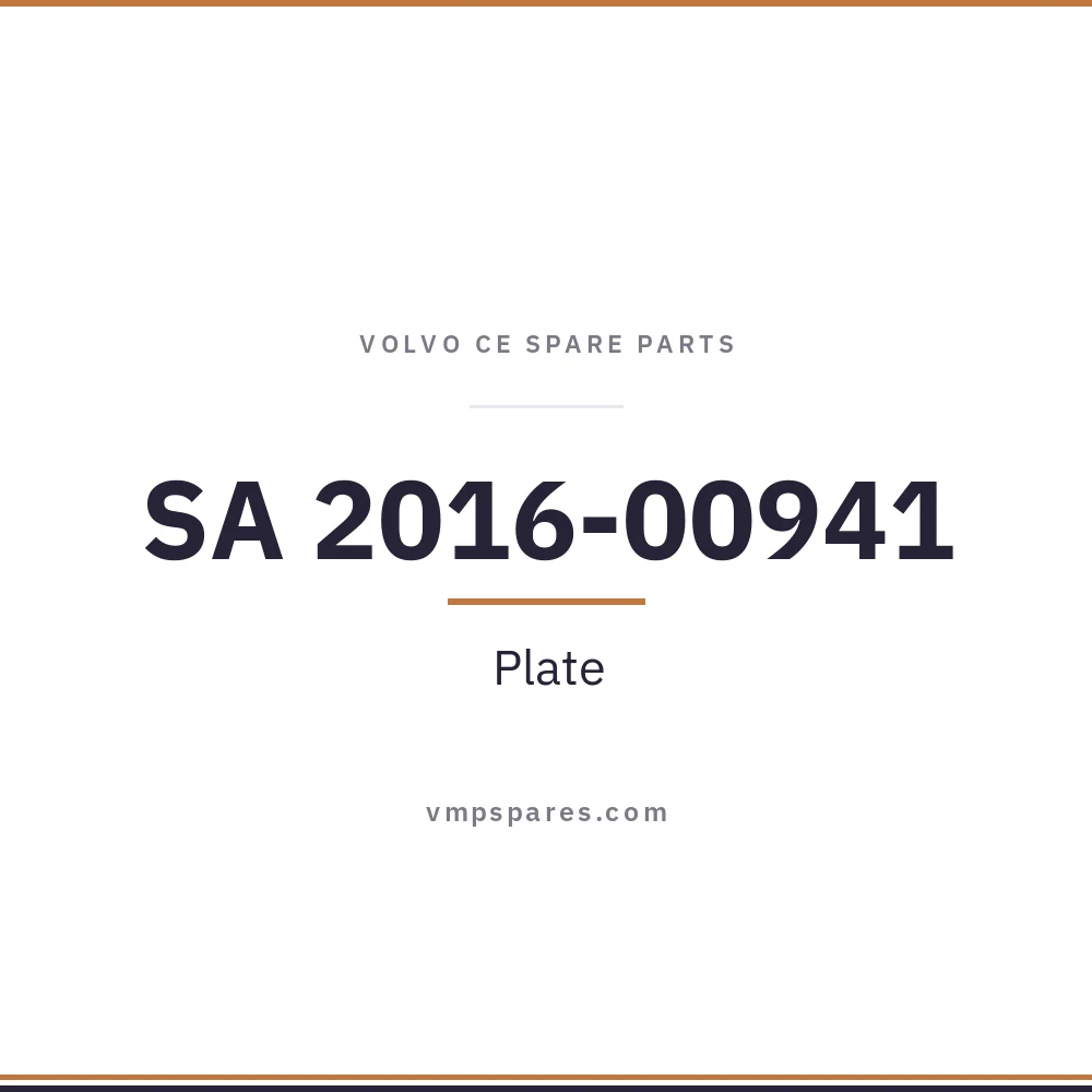 SA 2016-00941 – Plate