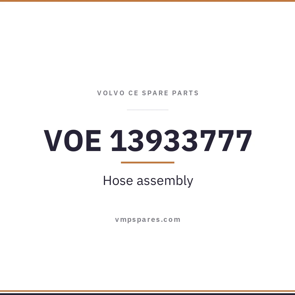 VOE 13933777 – Hose assembly