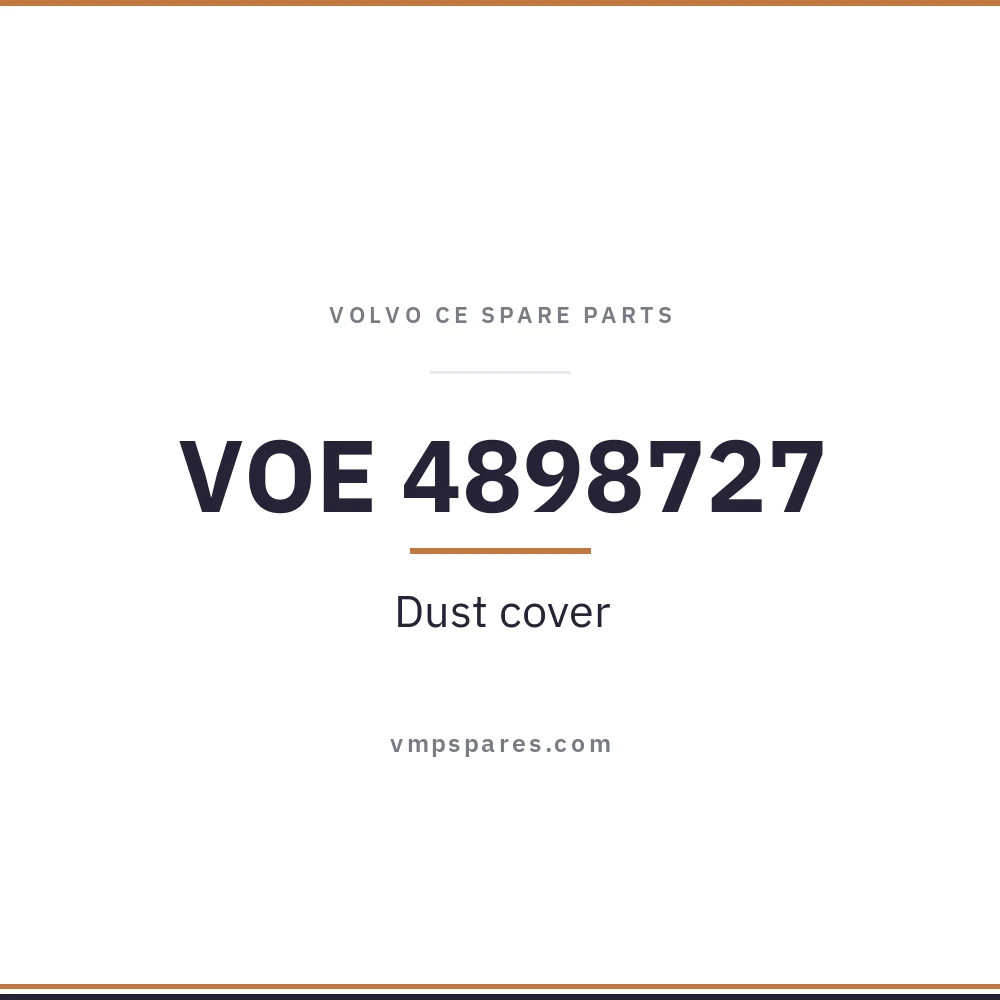 VOE 4898727 – Dust cover