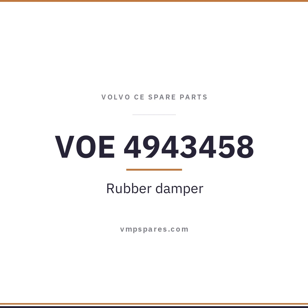 VOE 4943458 – Rubber damper