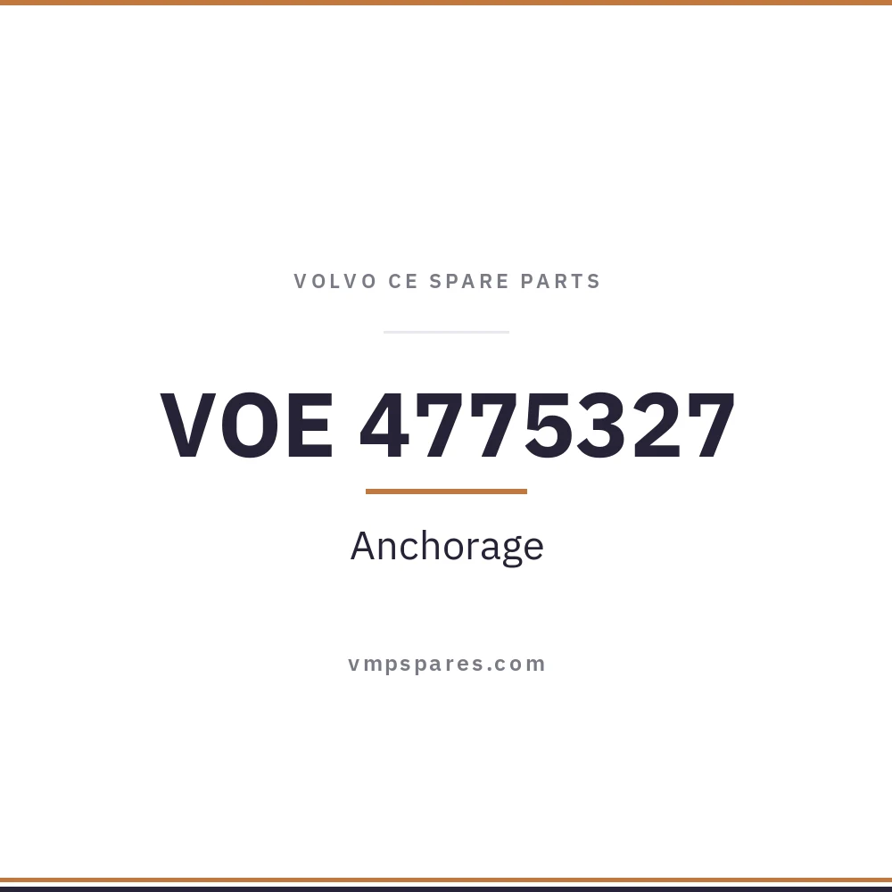 VOE 4775327 – Anchorage