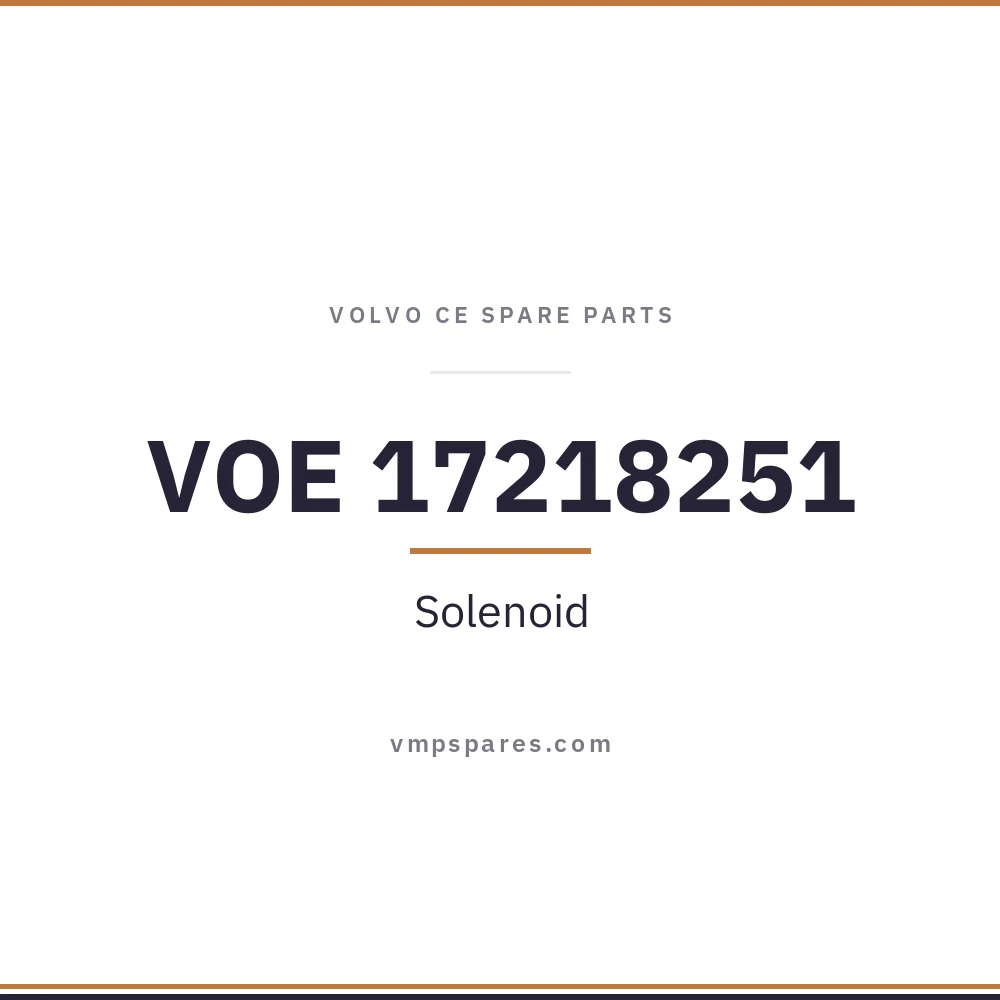 VOE 17218251 – Solenoid