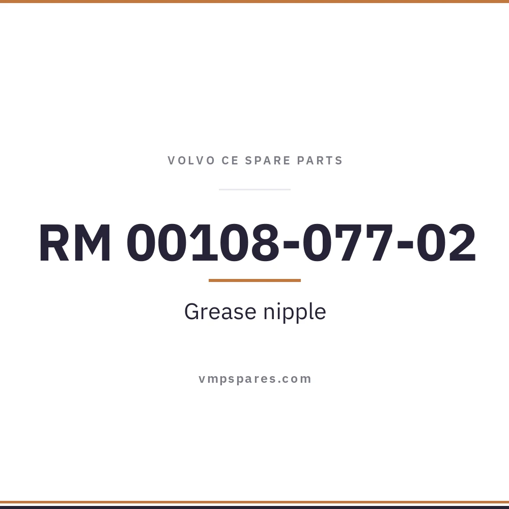 RM 00108-077-02 – Grease nipple