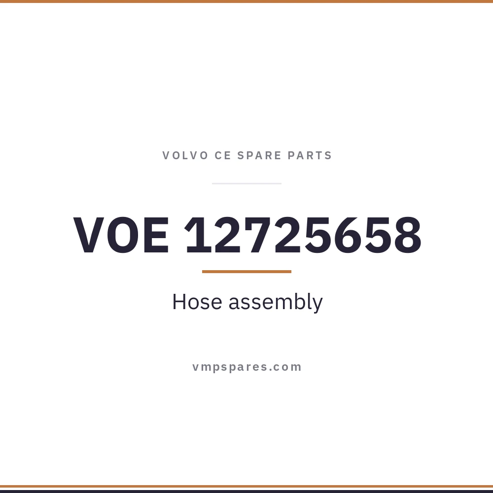 VOE 12725658 – Hose assembly