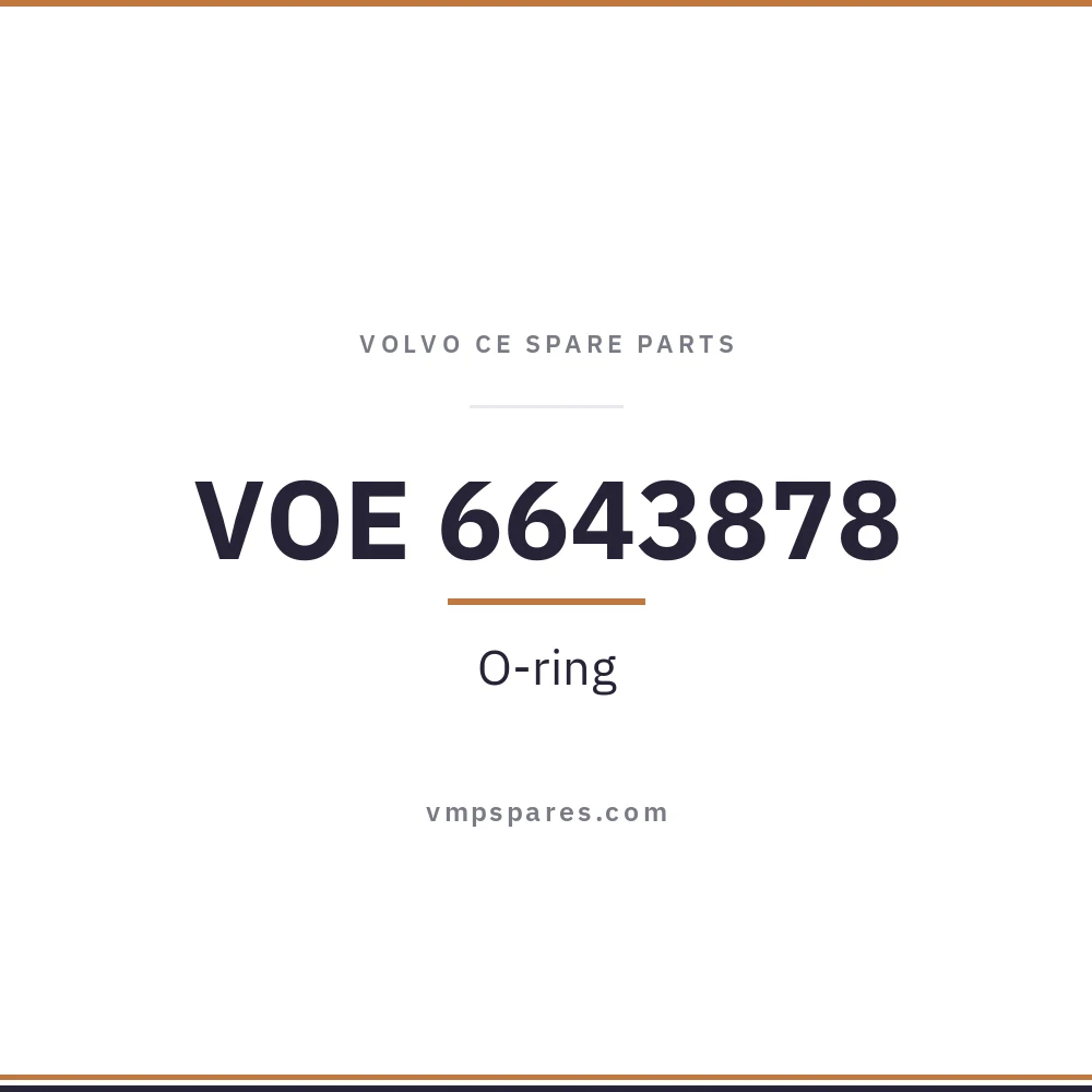 VOE 6643878 – O-ring