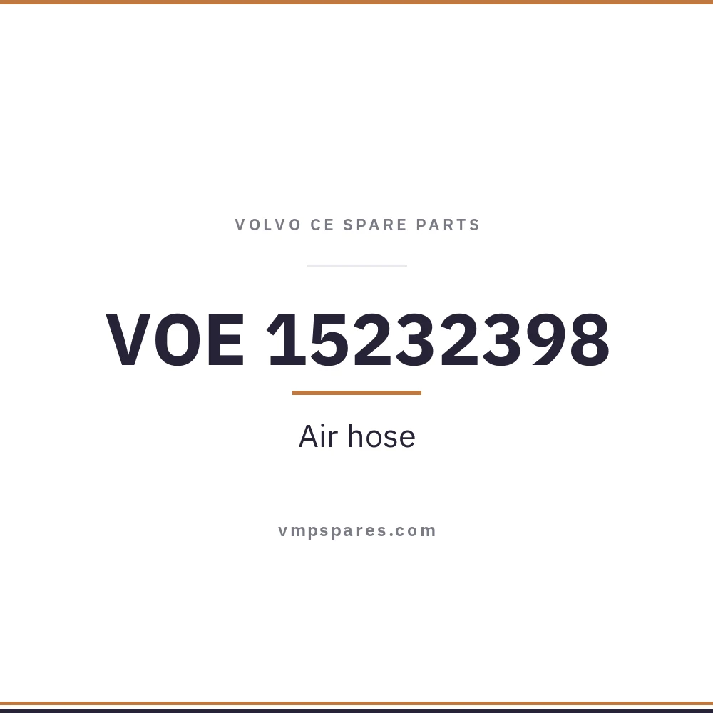 VOE 15232398 – Air hose