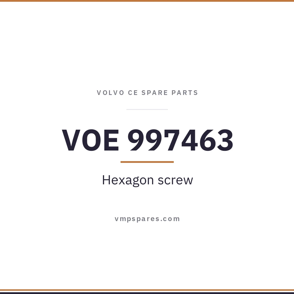 VOE 997463 – Hexagon screw