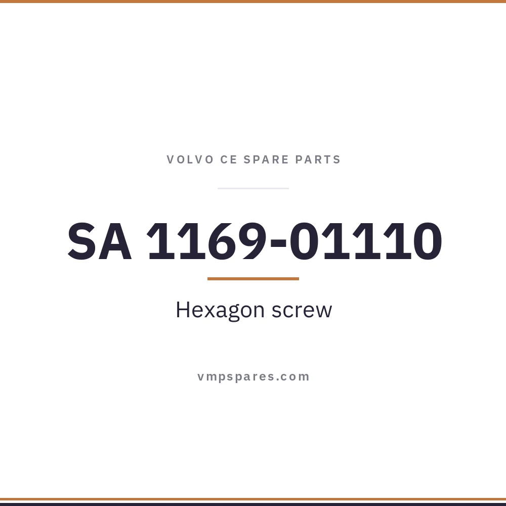 SA 1169-01110 – Hexagon screw
