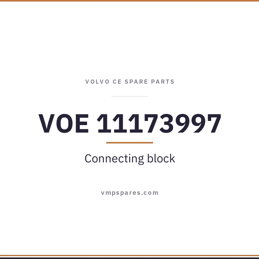 VOE 11173997 – Connecting block