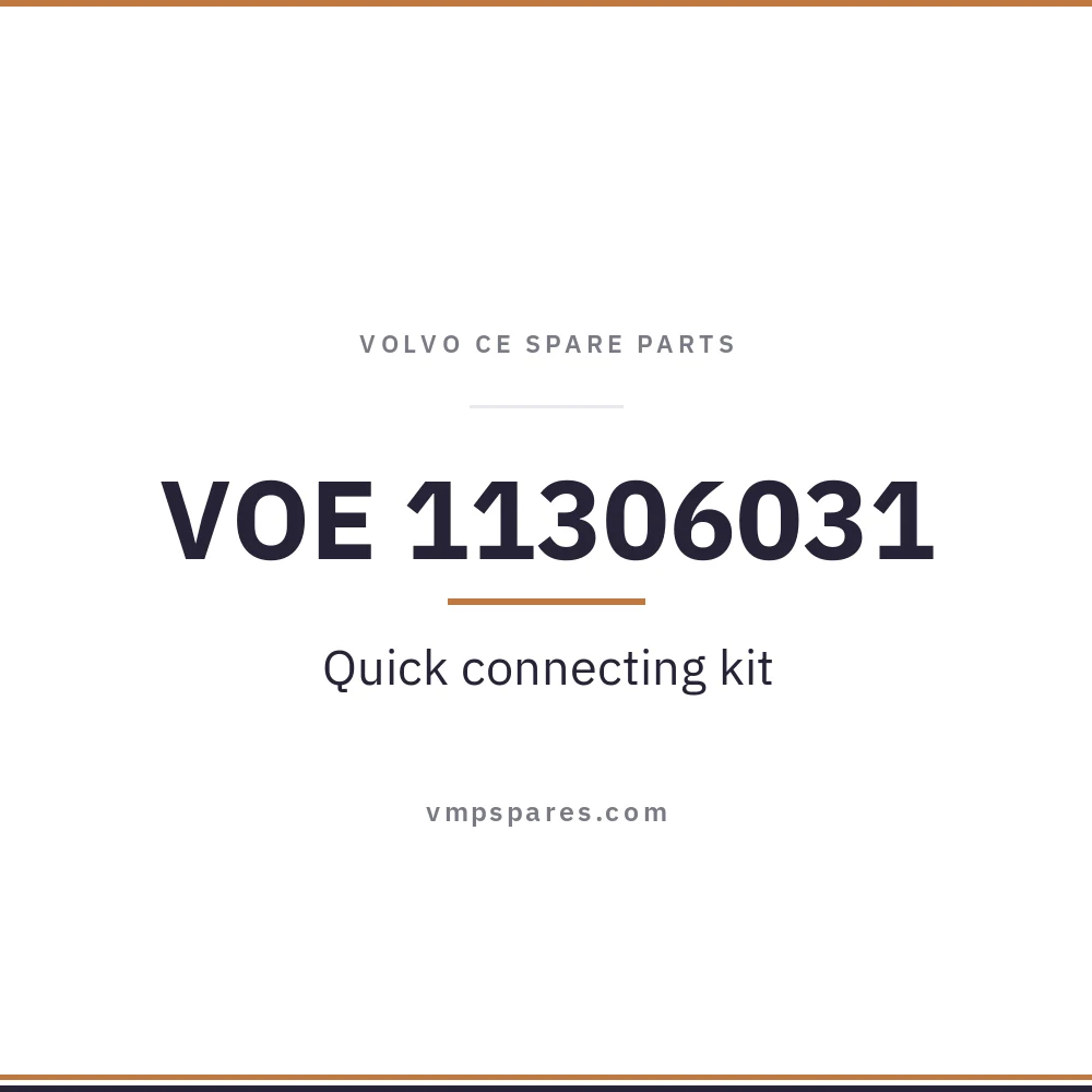 VOE 11306031 – Quick connecting kit