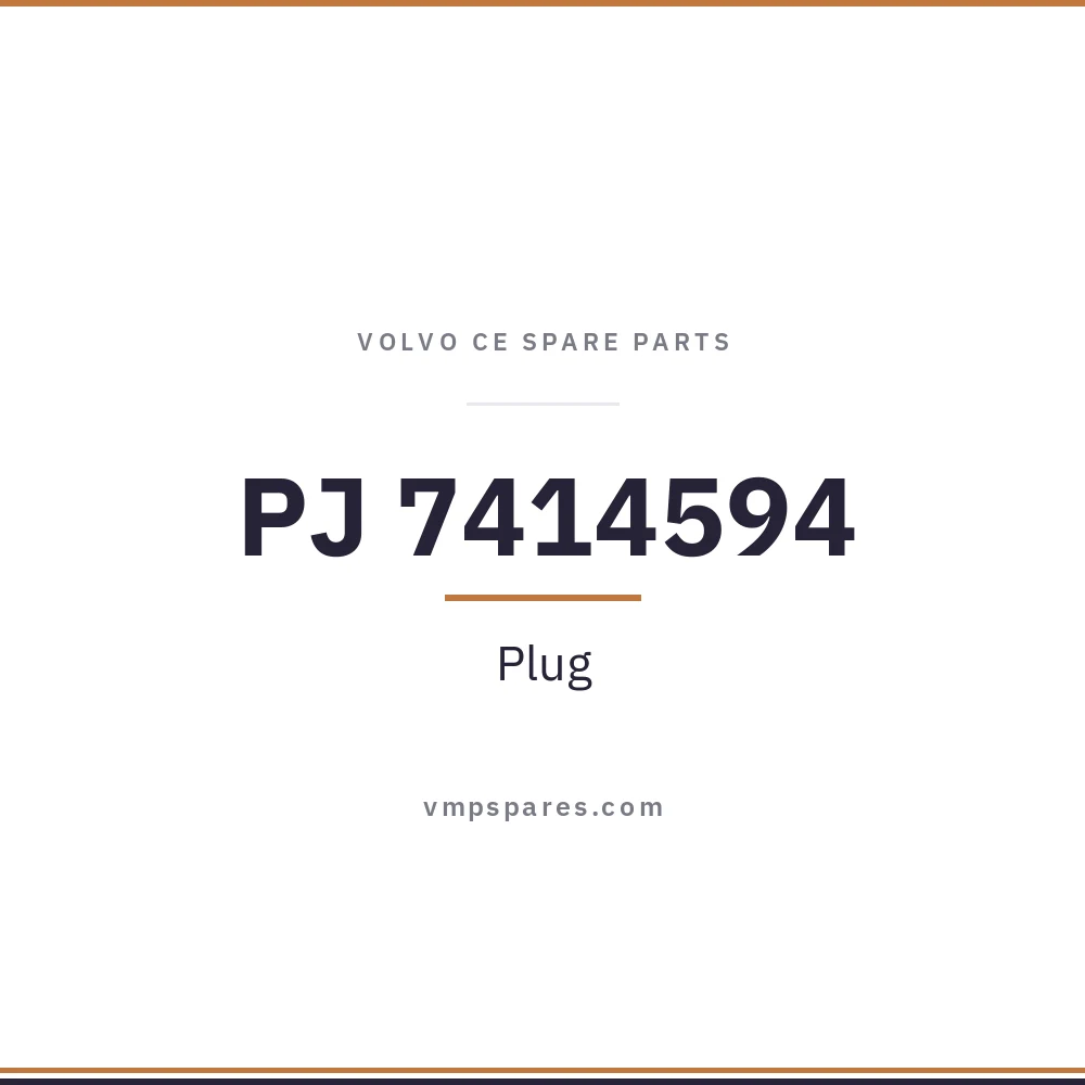 PJ 7414594 – Plug